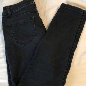 Black skinny jeans size 1